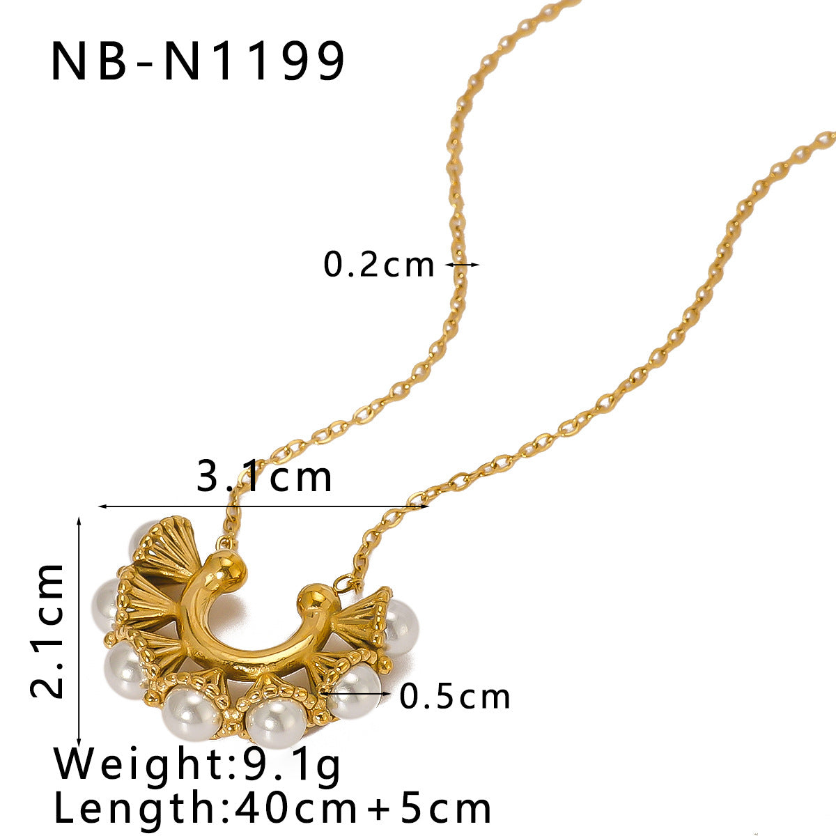 Jewelry Retro IG Style Geometric Heart Shape 304 Stainless Steel 18K Gold Plated Pendant Necklace