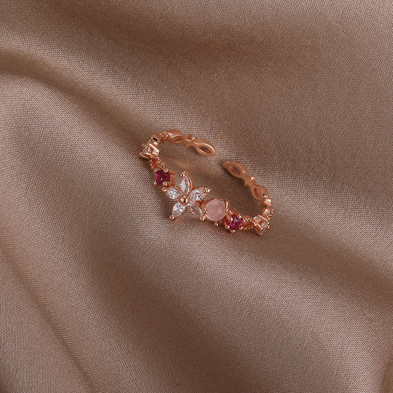 sweet geometric copper open ring in bulk