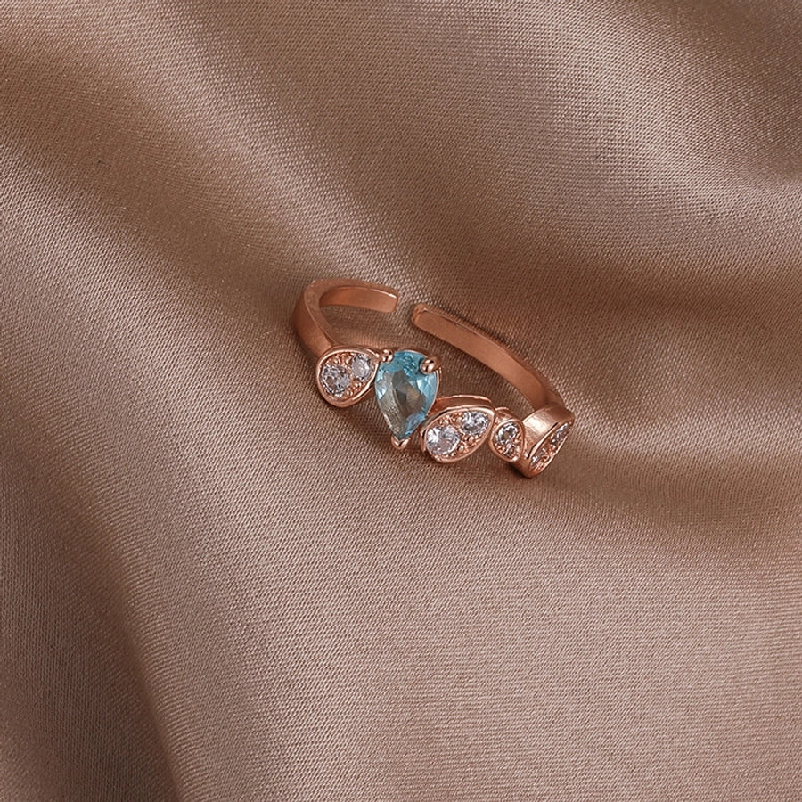 sweet geometric copper open ring in bulk