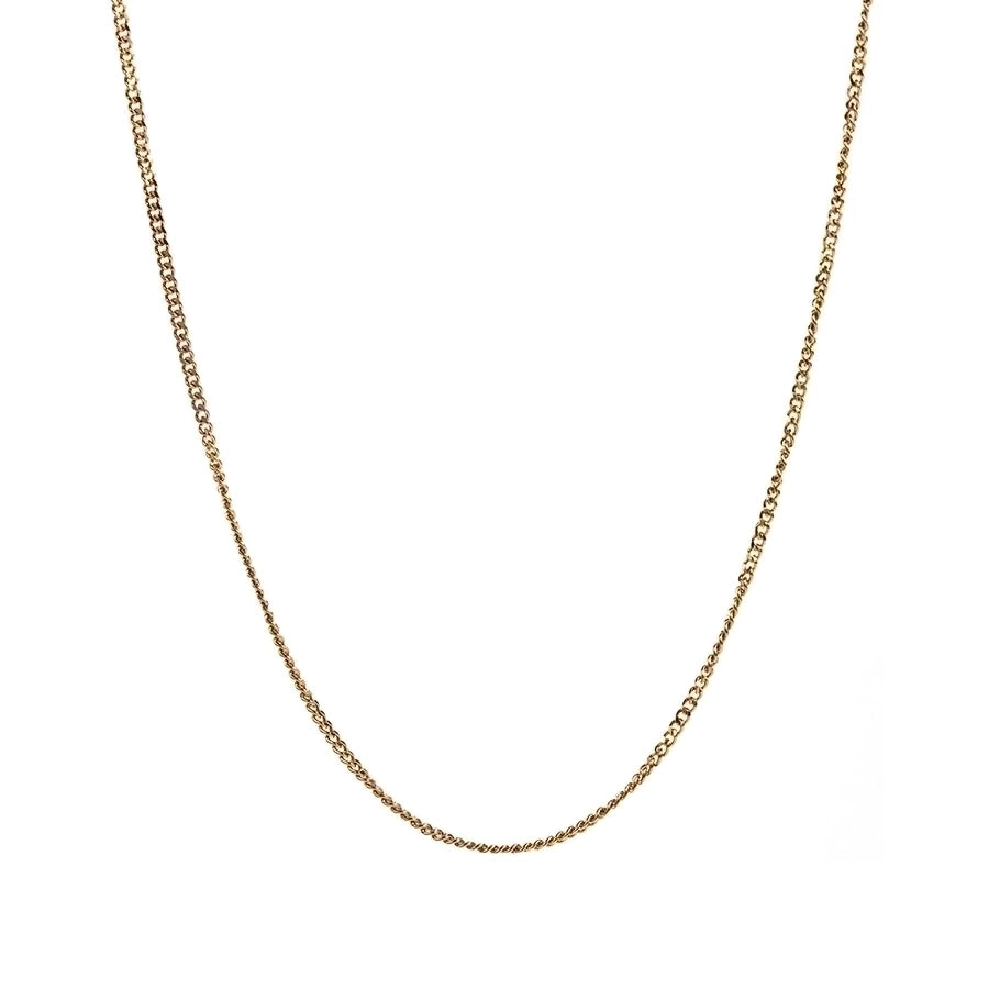 Jewelry Casual Simple Style Solid Color 304 Stainless Steel 18K Gold Plated Stainless Steel Necklaces