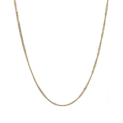 Jewelry Casual Simple Style Solid Color 304 Stainless Steel 18K Gold Plated Stainless Steel Necklaces