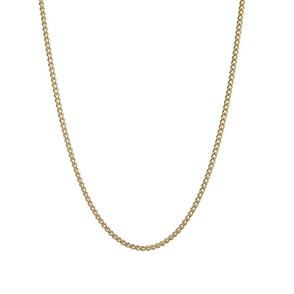 Jewelry Casual Simple Style Solid Color 304 Stainless Steel 18K Gold Plated Stainless Steel Necklaces