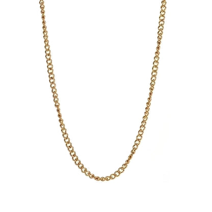 Jewelry Casual Simple Style Solid Color 304 Stainless Steel 18K Gold Plated Stainless Steel Necklaces